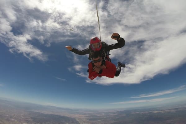 Skydiving in Valencia
