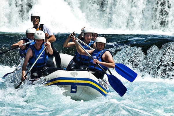 Half-day Rafting excursion on Una River near Račić