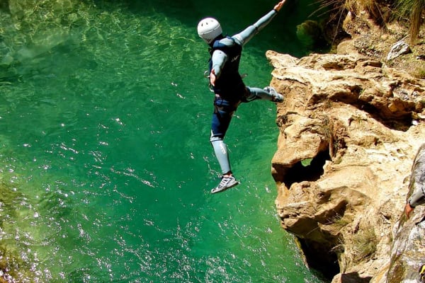 Canyoning in Nerja