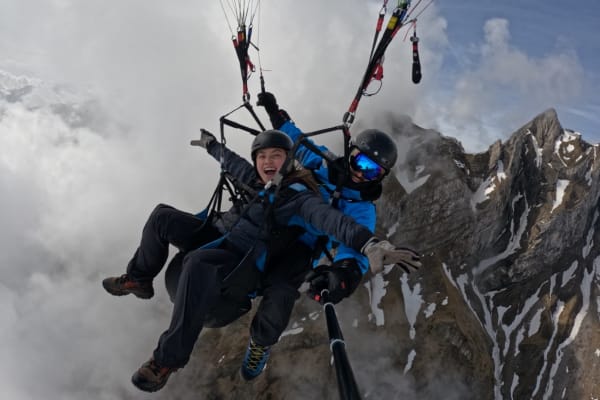 Paragliding in Engelberg
