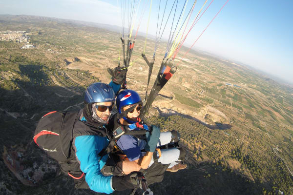 Paragliding in Valencia
