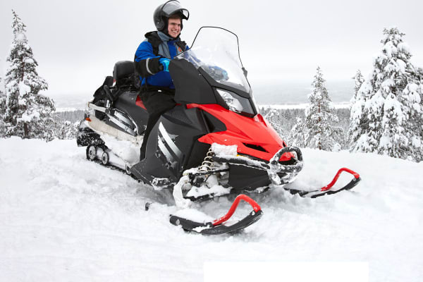 Motoneige à Rovaniemi