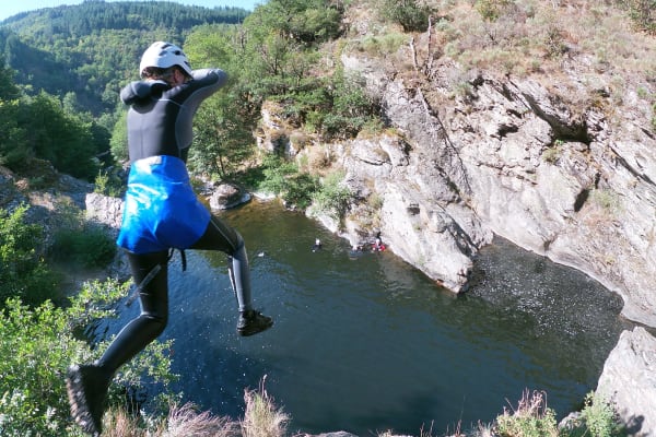 Canyoning Discovery in the Tayrac Canyon, near Millau