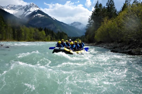 White Water Rafting in Lechtal