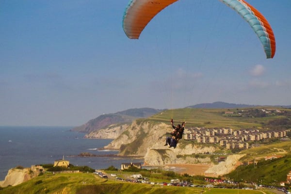 Paragliding in Bilbao