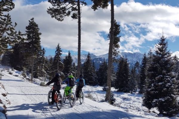 Fat bike à Font Romeu