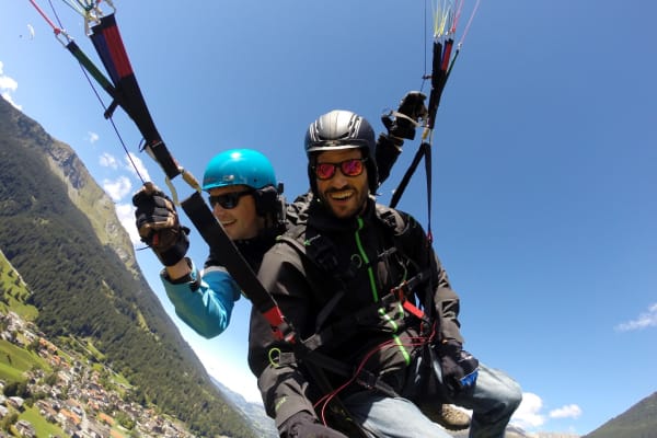Parapente à Davos-Klosters