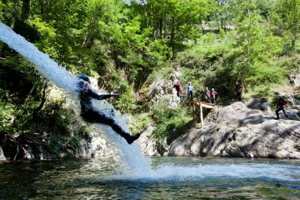 Canyoning in Ardeche
