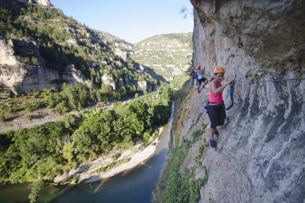 Via Ferrata in Gorges du Tarn