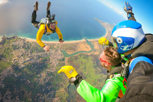 Tandem Skydiving in Algarve, near Portimao