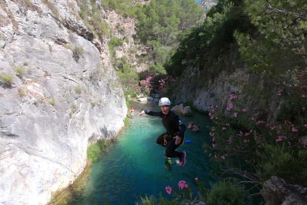 Canyoning in Sierra Nevada