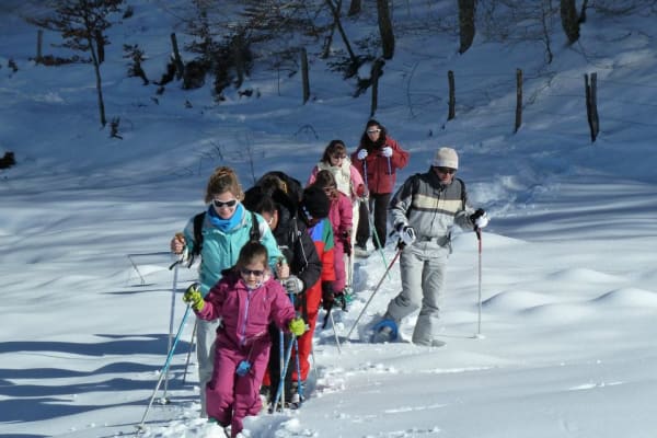 Schneeschuhwandern in Saint-Lary-Soulan