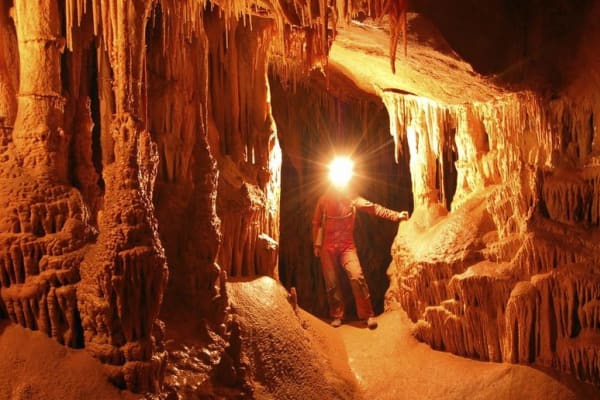 Caving in Saint-Lary-Soulan