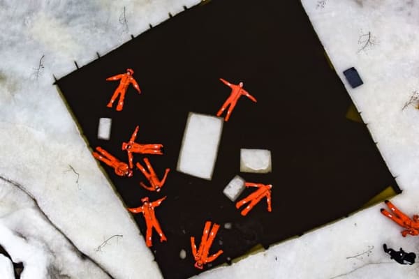 Hubschrauber- und Hovercraft-Erlebnis über Helsinki