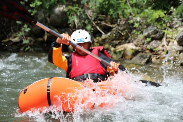 White Water Rafting in Laino Borgo