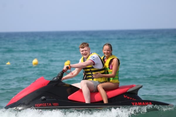 Jet Ski Rental from Ammoudara Beach near Heraklion