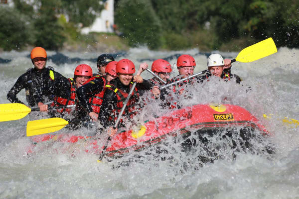 White Water Rafting in Imst