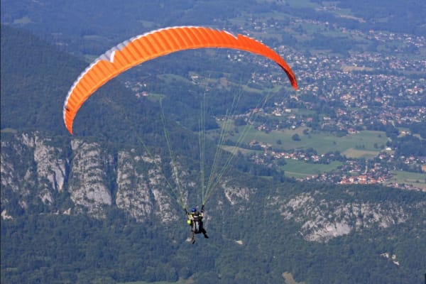 Paragliding in Sierra Nevada