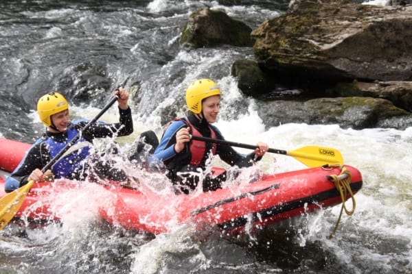 'Ducky' Raft Excursion down the River Tay, near Edinburgh