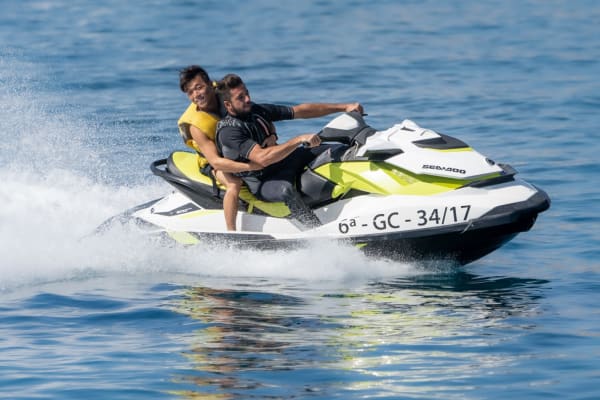 Jet Skiing in Caleta de Fuste, Fuerteventura