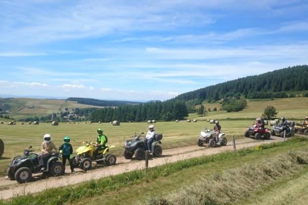 Quad Biking in Saint-Jeures