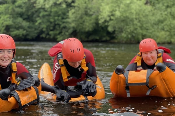 River Bugging down the River Dee in Llangollen