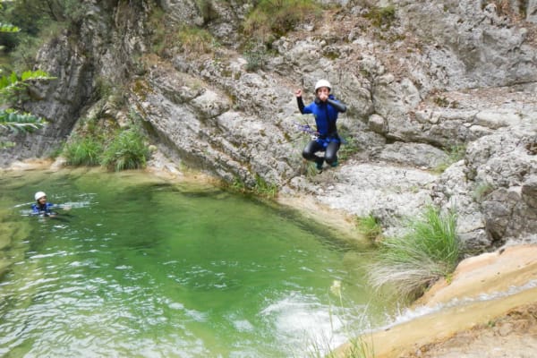 Canyoning in Breil-sur-Roya