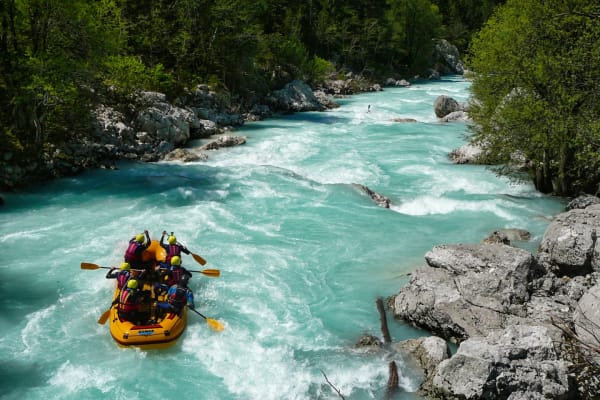 White Water Rafting in Soča