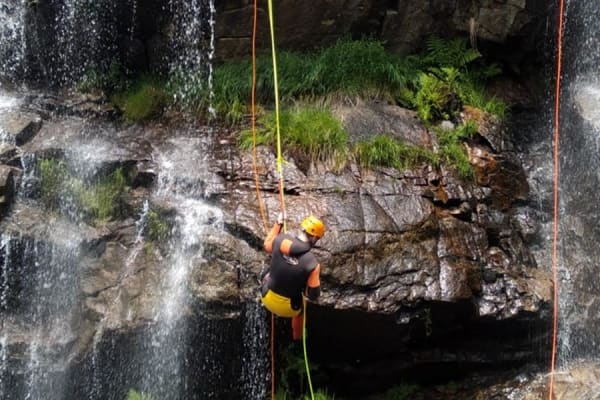 Canyoning in Sierra de Guadarrama, Madrid