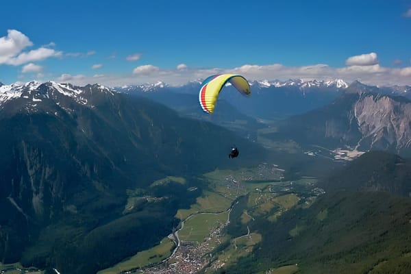 Paragliding in Imst