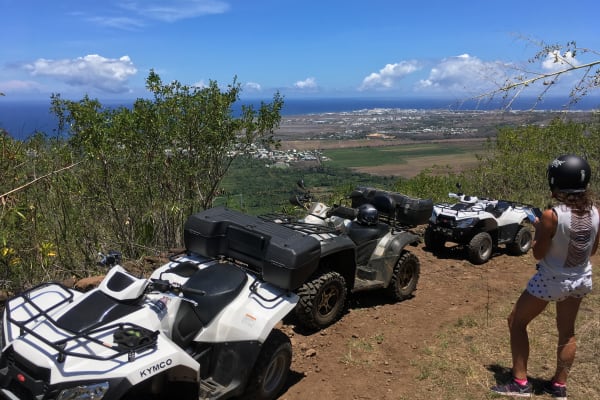 Quad Biking in Cirque de Cilaos