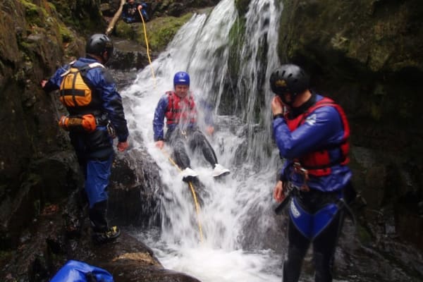 Canyoning in Denbighshire