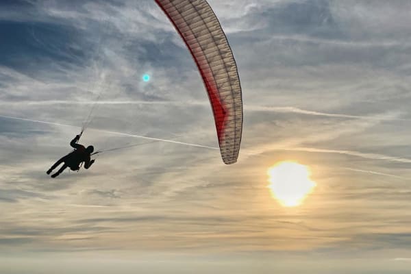 Winter Tandem Paragliding St. Anton am Arlberg, Austria