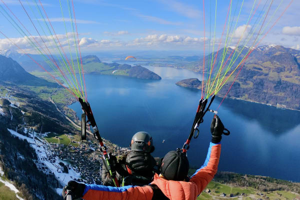 Paragliding in Lucerne