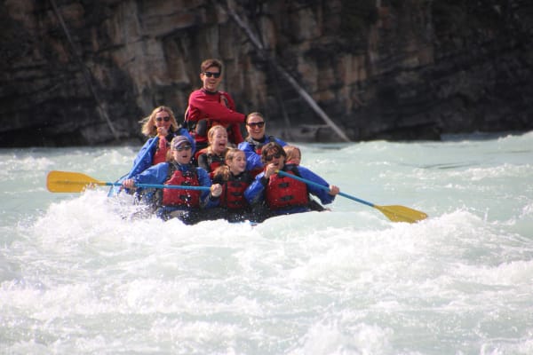 White Water Rafting in Jasper