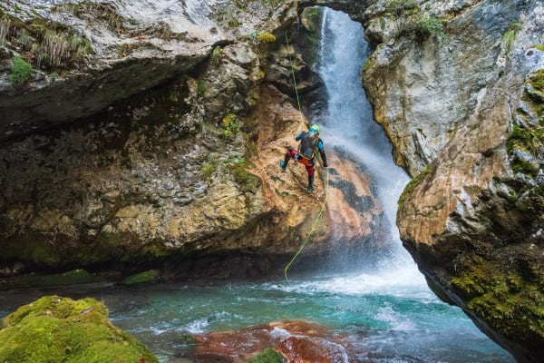 Canyoning in Brig