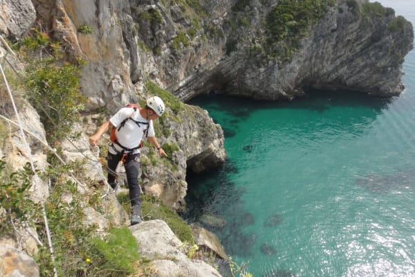 Via Ferrata in Sesimbra