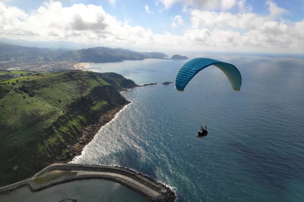 Paragliding in San Sebastian