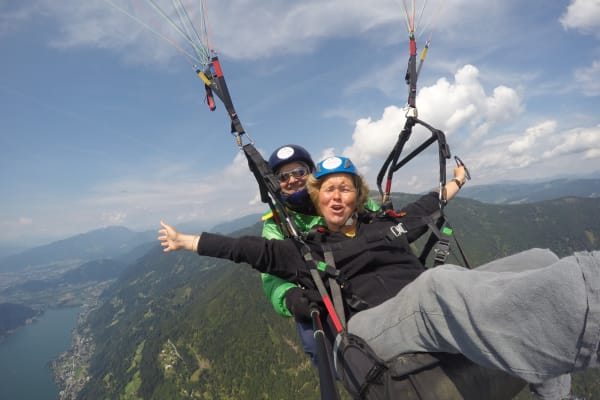 Paragliding in Villach
