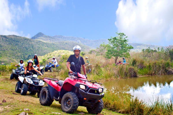 Quad Biking in Les Anses-d'Arlet