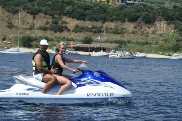 Jet Skiing in Chalkidiki