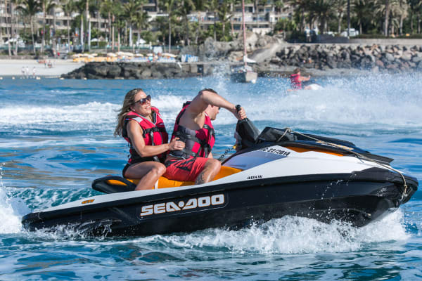 Jet Skiing in Puerto Rico de Gran Canaria