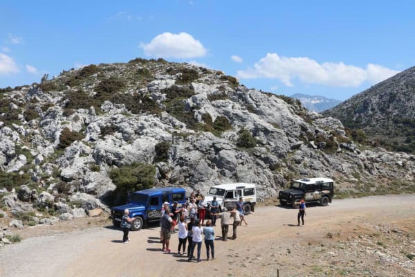 Randonnée 4x4 à Malia