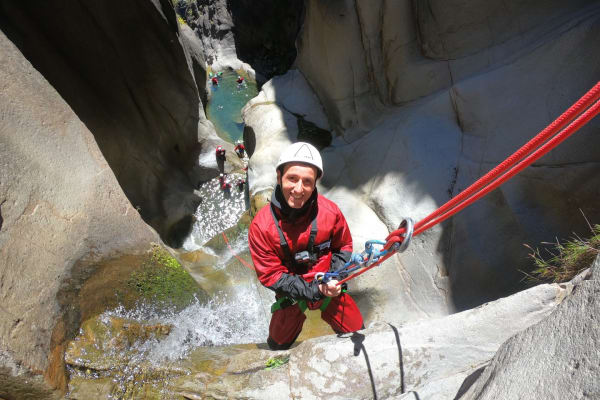 Canyoning in Cirque de Cilaos
