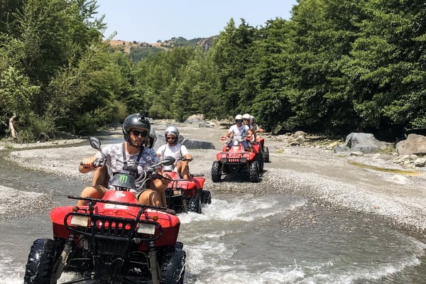 Quad Biking Tour from the Alcantara Gorges, Sicily