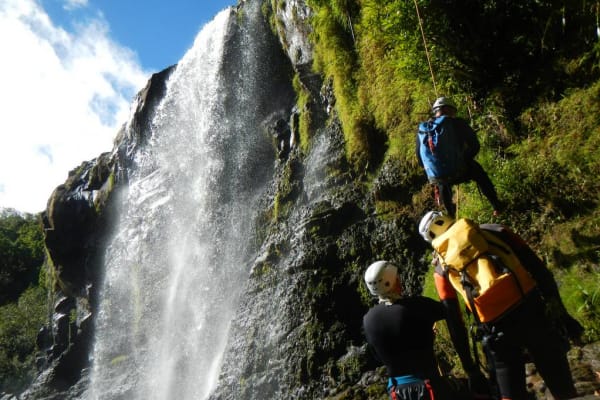 Canyoning in Sainte-Suzanne River