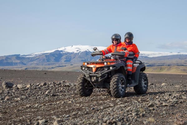 Quad Biking in Sólheimajökull