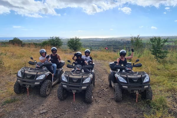 Quad Biking in Maïdo, Saint-Paul