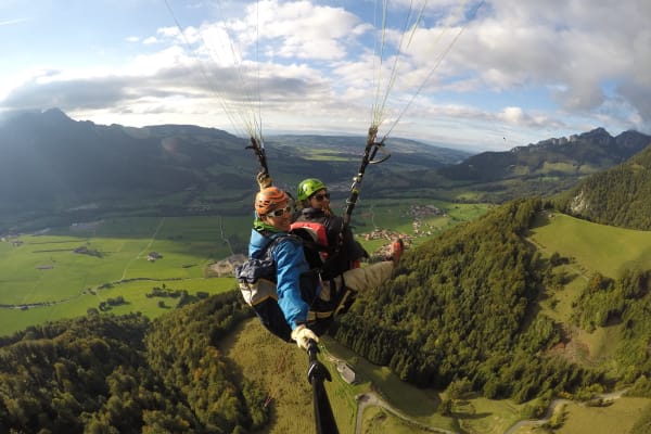 Paragliding in Val-de-Charmey