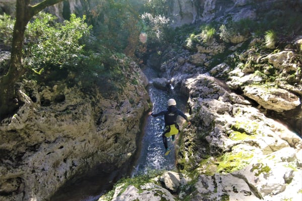 Canyoning in Serra de Tramuntana, Mallorca